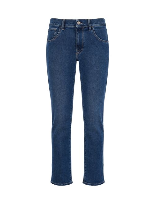 Jeans in denim di misto cotone, modal e seta PT TORINO | QP05Z0 CP6110MC00